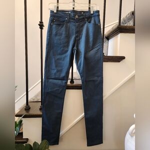 AG Adriano Goldschmied Women Royal Lagoon Farrah Skinny Ankle High Rise Jeans 26